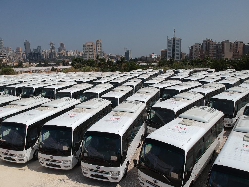 In Lebanon, a New Bus Fleet is Helping Thousands of Kids Go Back to School