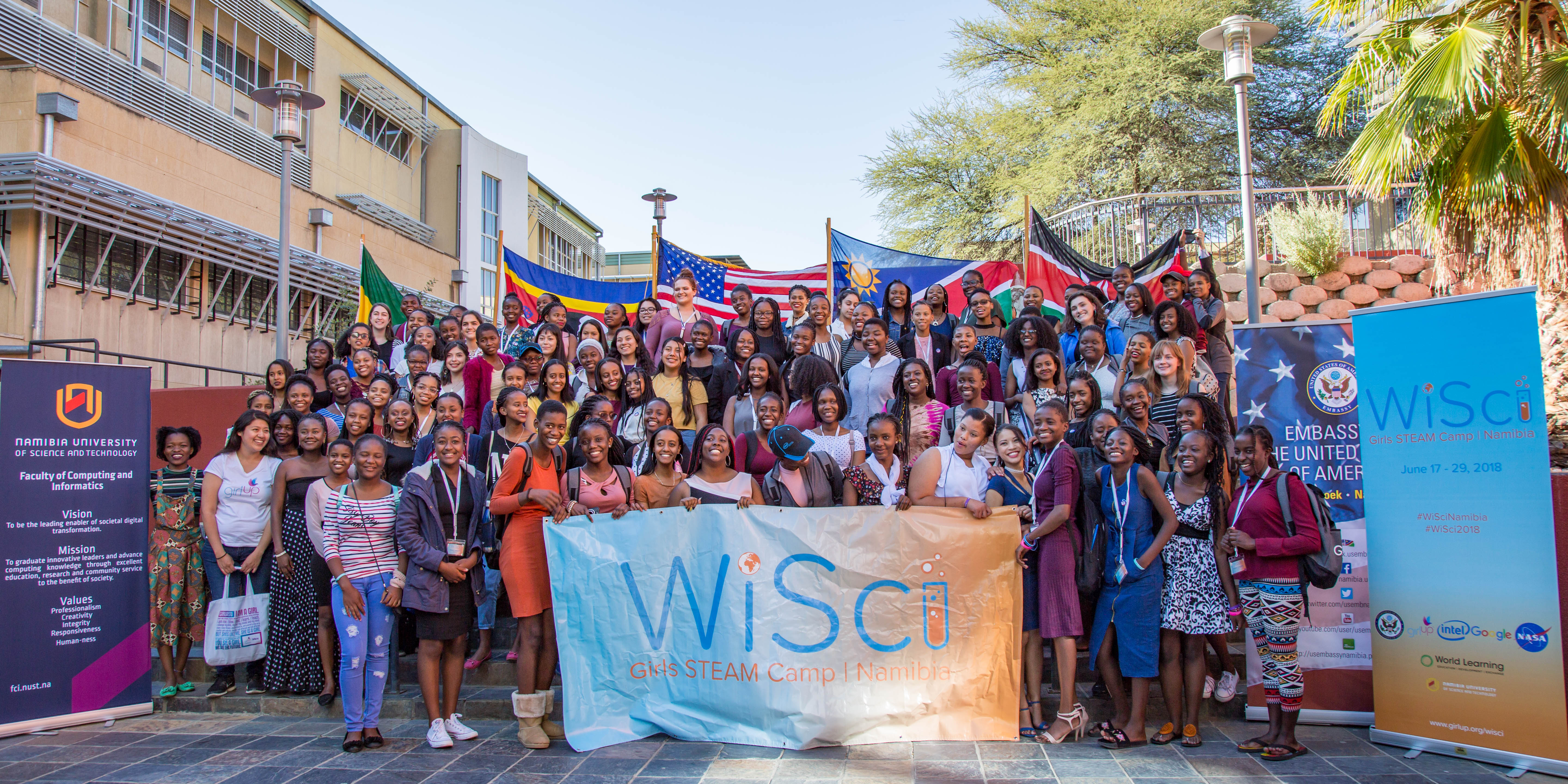 Women in Science (WiSci) Girls STEAM Camp