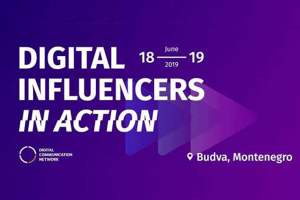 Digital Influencers in Action event graphic